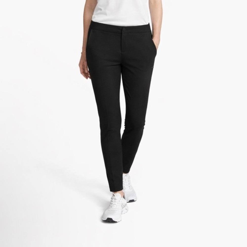 American Giant Ponte Knit Leggings Women's 6 Black High Rise Casual Stretch